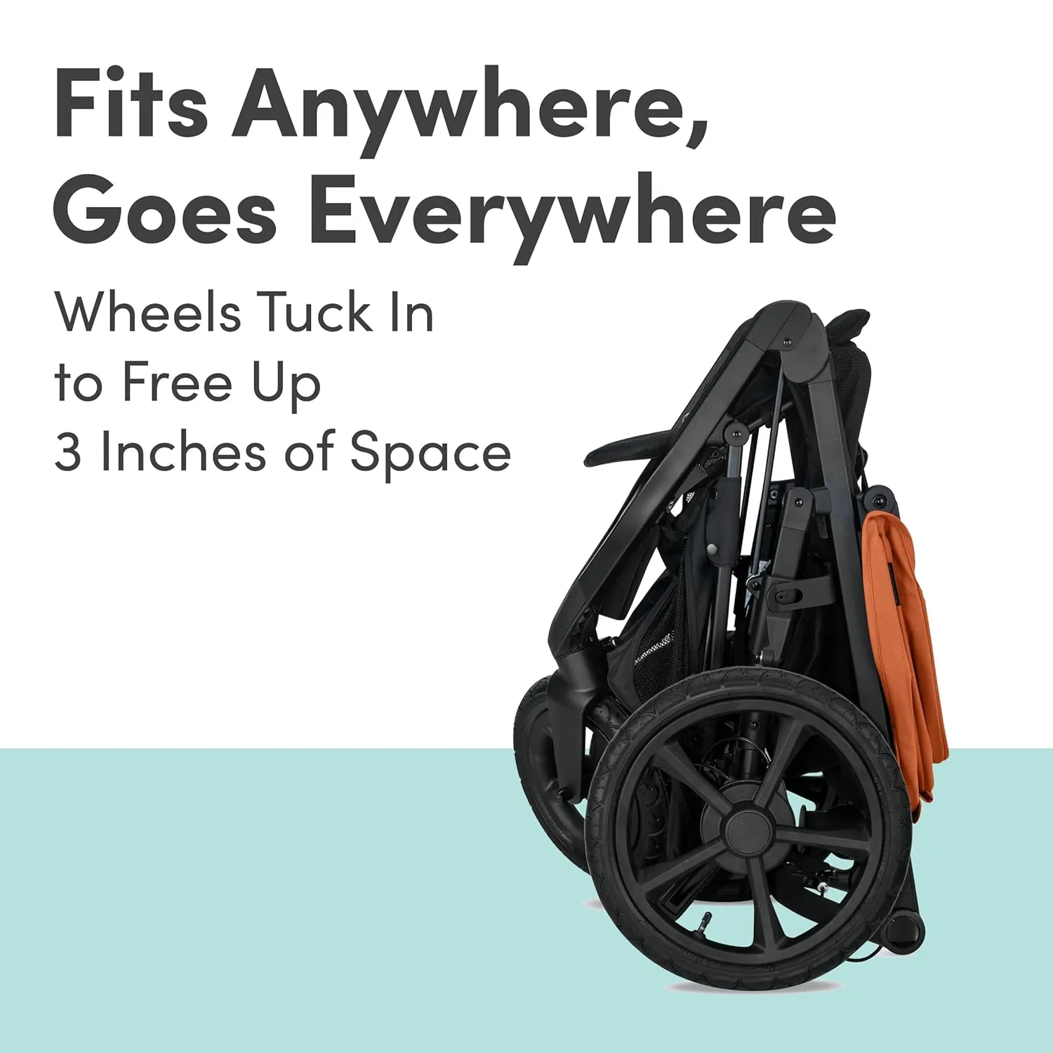 BOB Gear Wayfinder Jogging Stroller with Snack Tray, Independent Dual Suspension, Air-Filled Tires, and 75-Pound Weight Capacity, Canyon