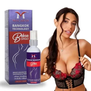 Bobae Brazilian breast Enhancement Spray Oil| Bust Tightening Shape & Size up Toning Spray Oil Quick Growth Lifting & Firming Breast Enhancement Gel for bigger Boobs for Women enlargement Spray Oil