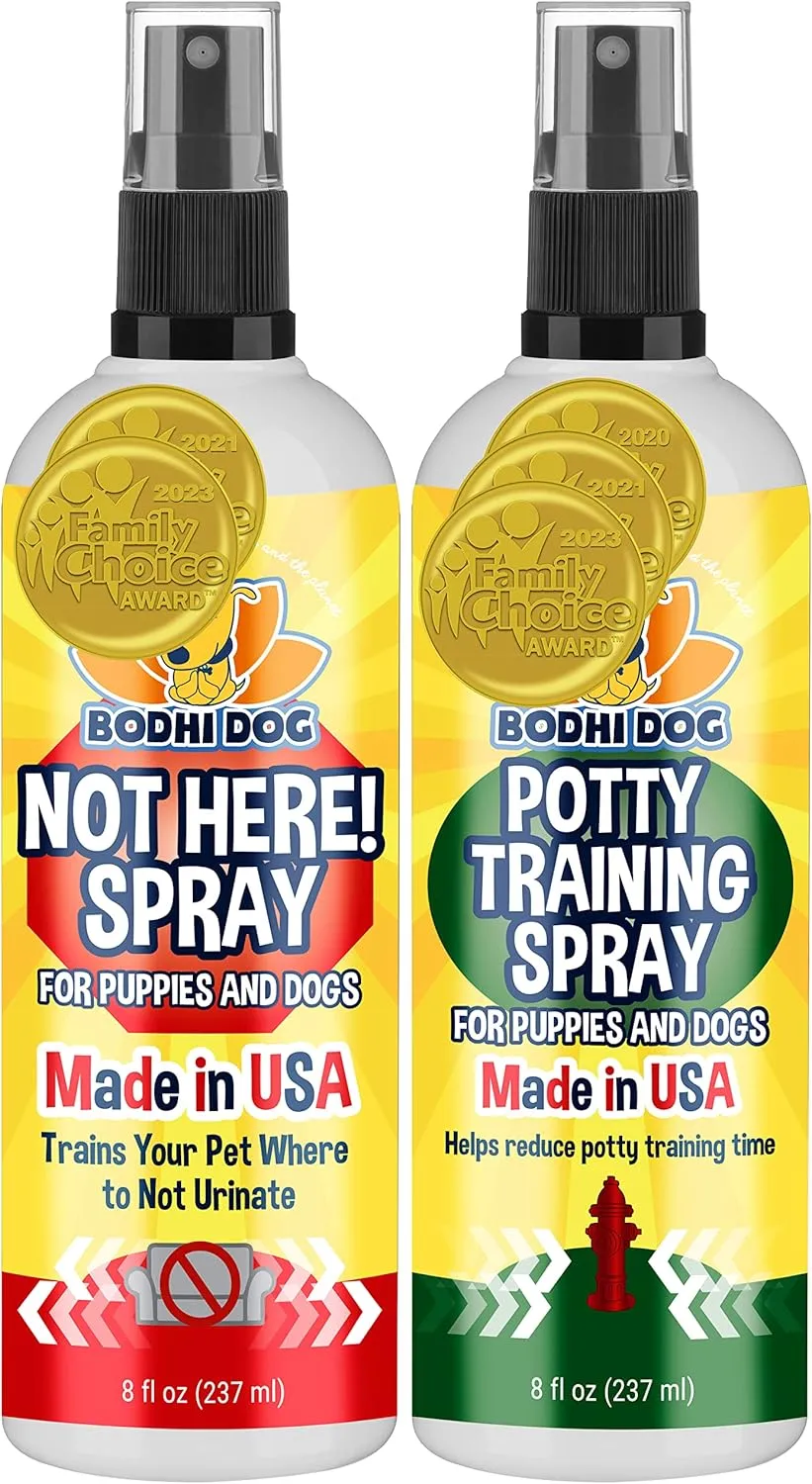 Bodhi Dog House Breaking Spray 8oz   Not Here Spray 8oz Bundle