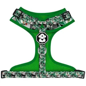 Boston Celtics Adjustable Mesh Dog Harness - NBA Style