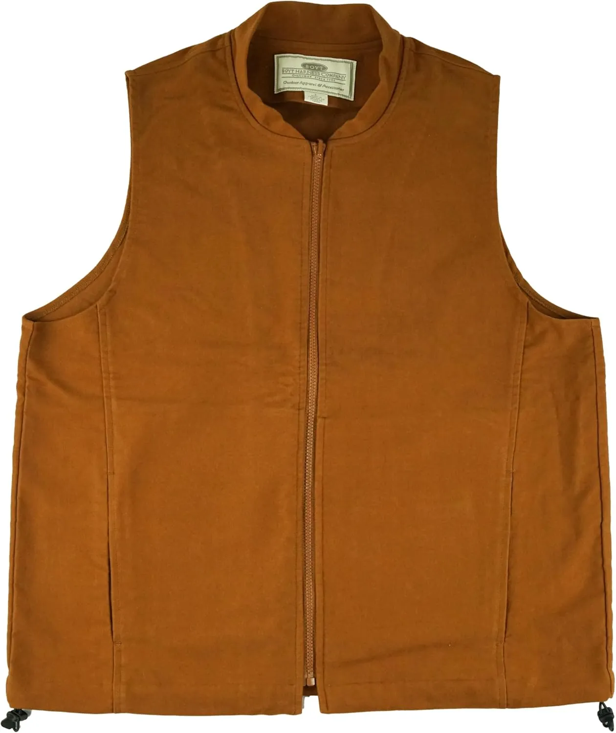 Boyt Harness HU438 Moleskin Vest, Tobacco, Large