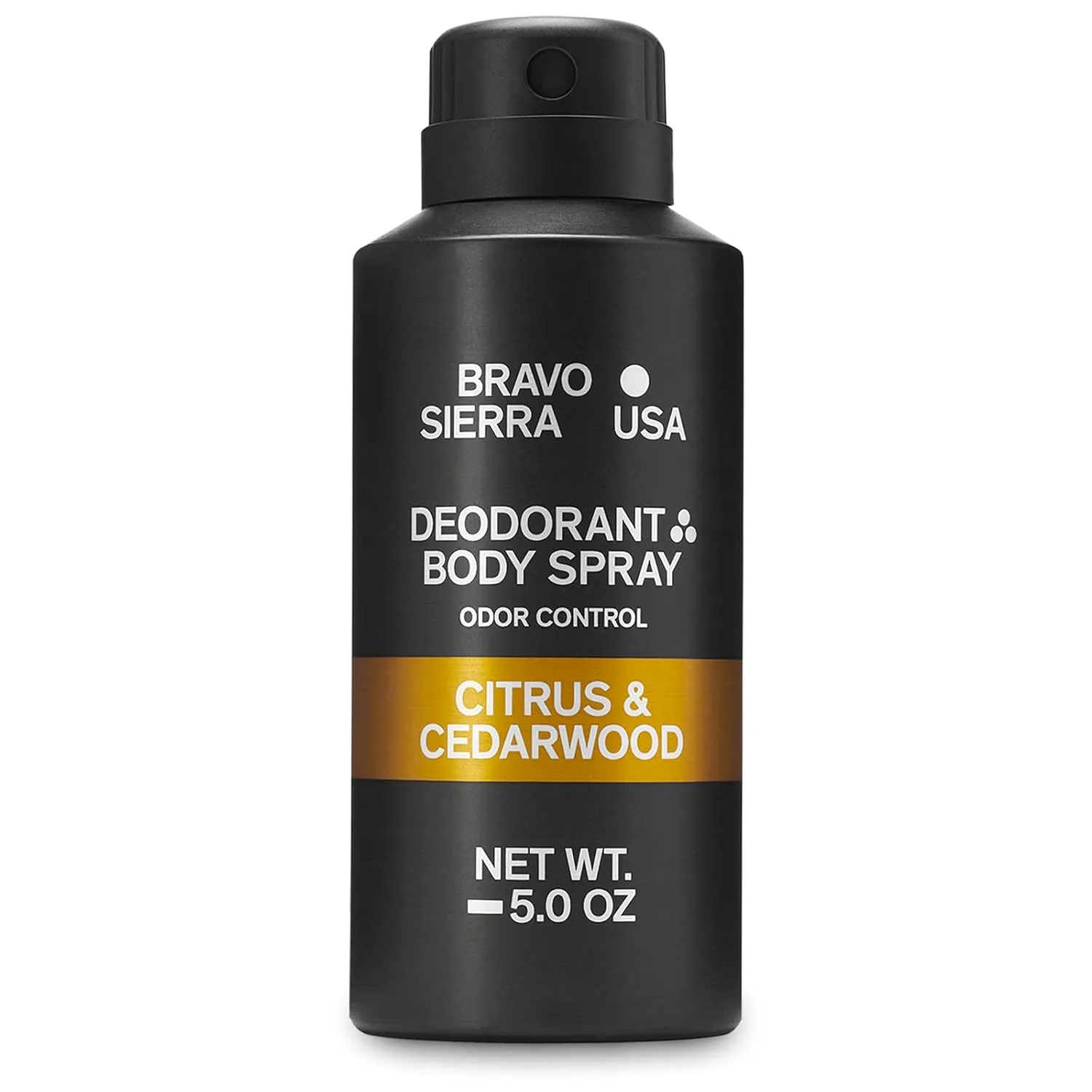 Bravo Sierra Citrus & Cedarwood Body Deodorant Spray, 5 oz