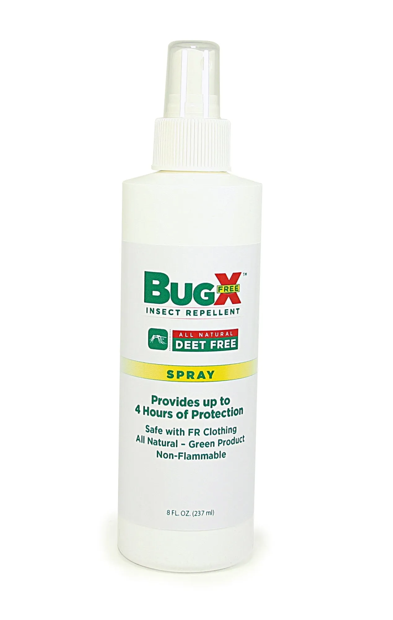 BugX DEET FREE Insect Repellent Spray, 8 oz. Bottle, Case of 12