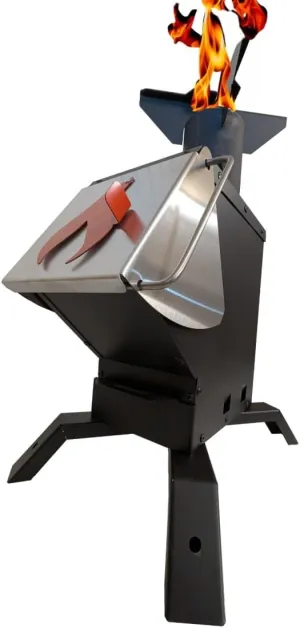 Bullet Proof Rocket Stoves 50 BMG Cooking and Emergency Tent Heater