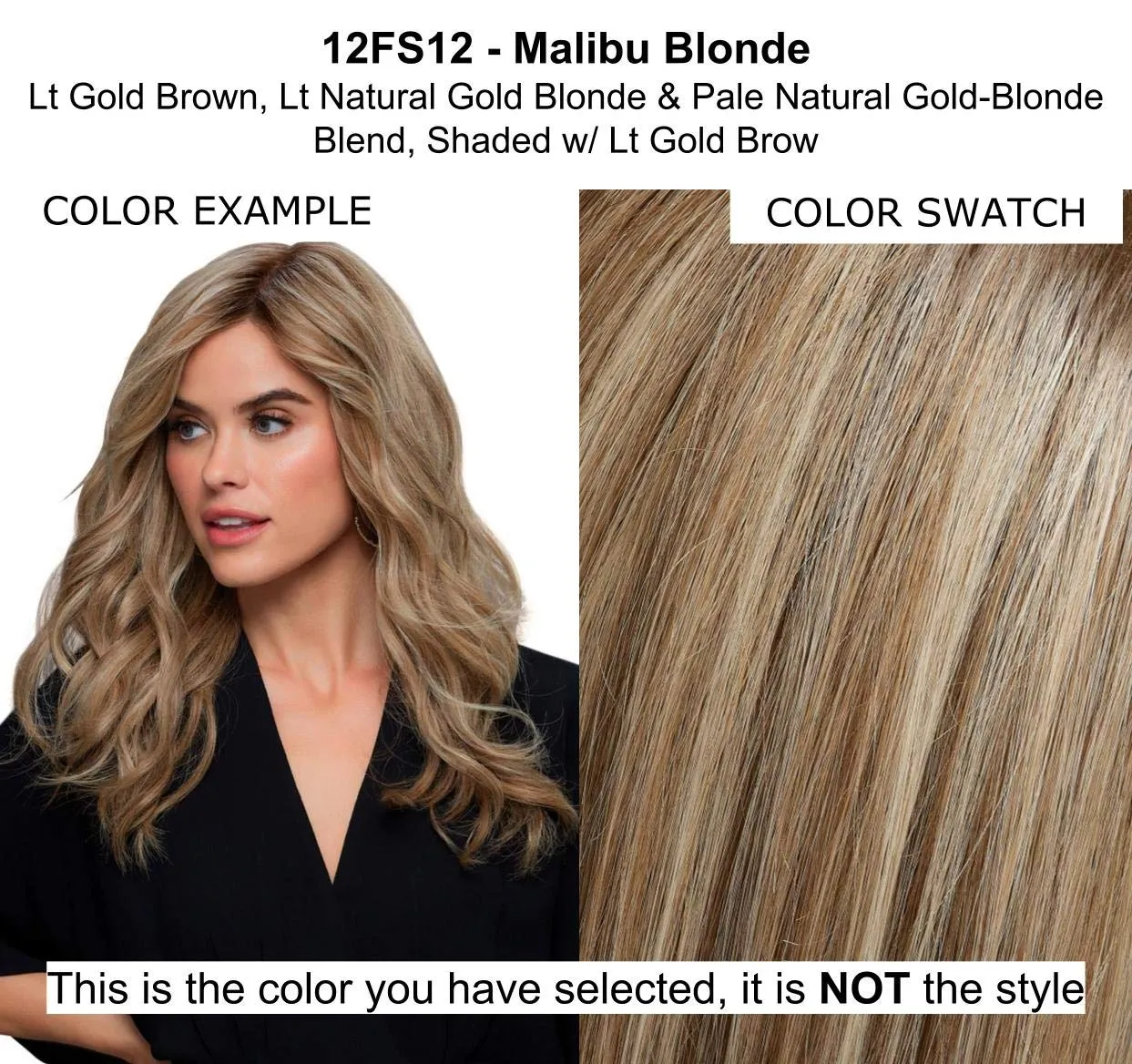 Bundle - 7 item: Blake Large Exclusive Remy Human Hair Wig by Jon Renau, Christy's Wigs Q & A Booklet, BeautiMark Hydra Shampoo Conditioner Mask Protect Leave-In Spray Shine Serum - Color: 12FS12