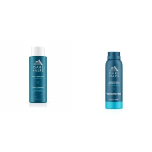 Bundle of Oars   Alps Mens Moisturizing Body and Face Wash   Oars   Alps Spray Deodorant for Men and Women, Aluminum Free Deodorant and Full Body Spray, Fresh Ocean Splash