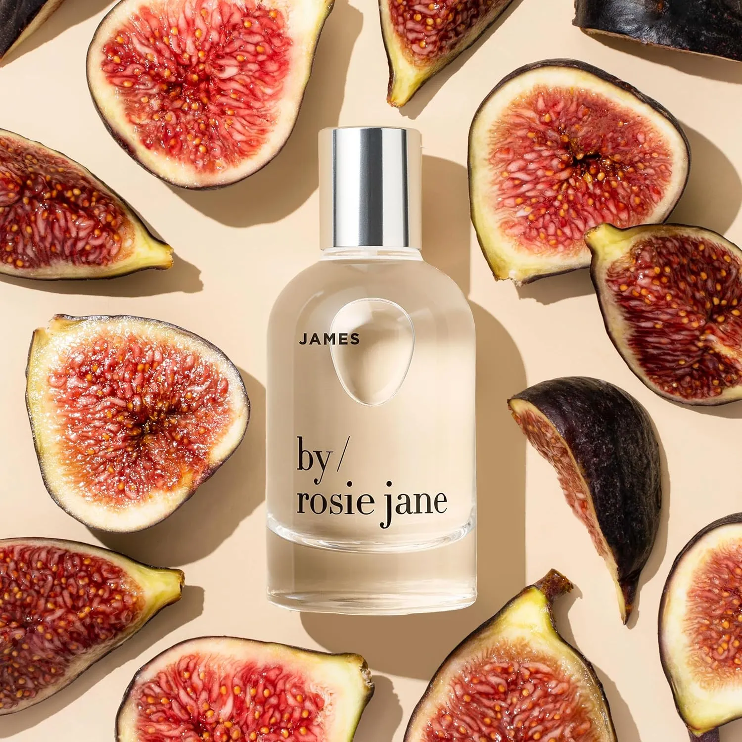 By Rosie Jane Eau De Parfum Spray (James) - Clean Fragrance for Women - Essential Oil Mist with Notes of Fig, Amber, Gardenia - Paraben Free, Vegan, Cruelty Free, Phthalate Free (50ml)
