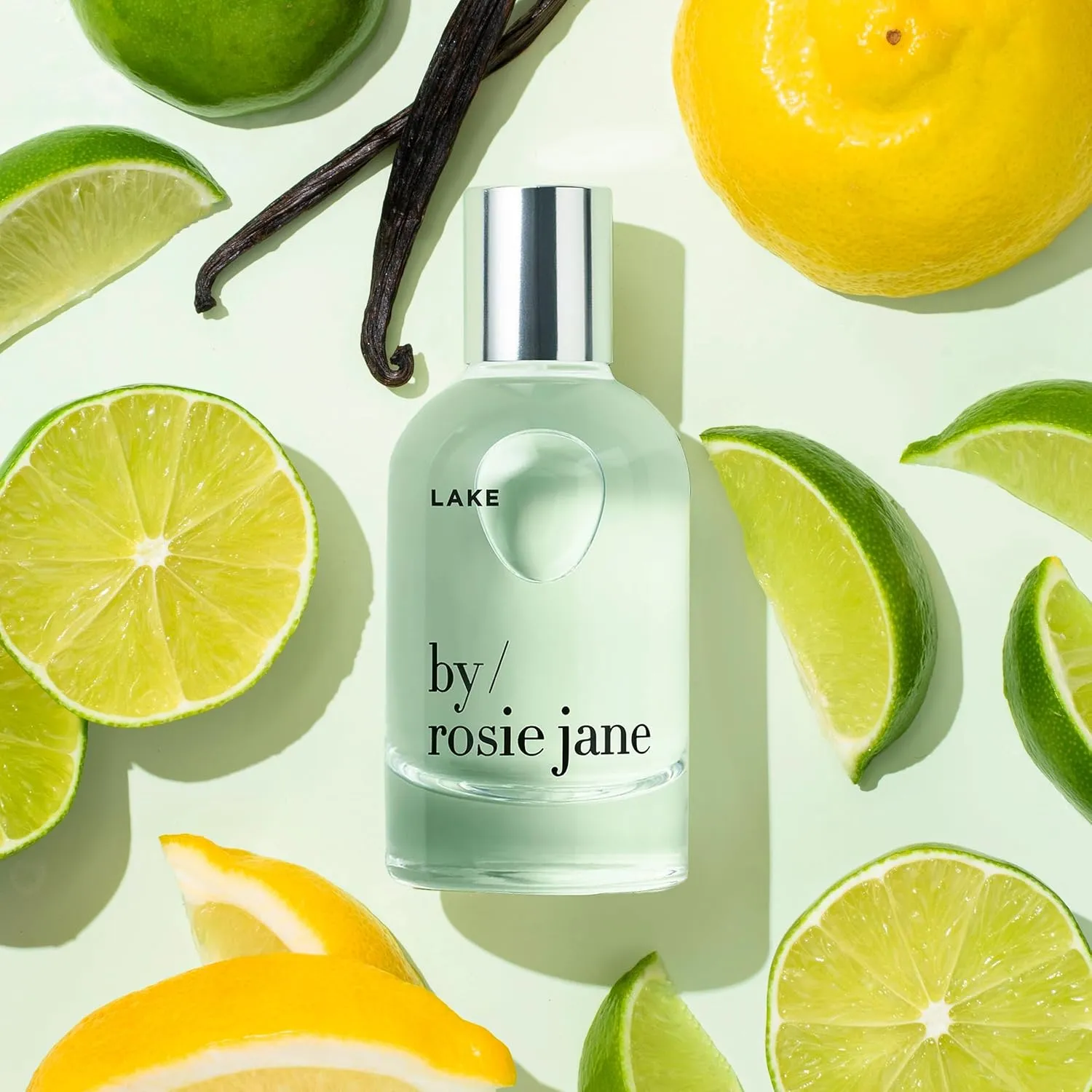 By Rosie Jane Eau De Parfum Spray (Lake) - Clean Fragrance for Women - Essential Oil Mist with Notes of Citrus, Bergamot, Sandalwood, Vanilla - Paraben Free, Vegan, Cruelty Free, Phthalate Free (50ml)