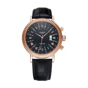 Calendar watch quartz watch business casual fashion foreign trade watch