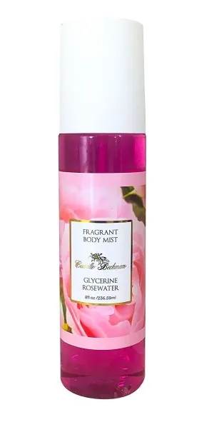 Camille Beckman Fragrant Body Mist, Alcohol Free, Glycerine Rosewater, 8 Ounce