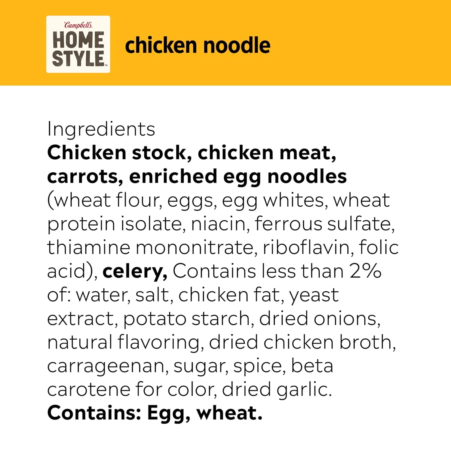 Campbell's Homestyle Chicken Noodle Soup, 16.1 OZ Can (Pack of 12)