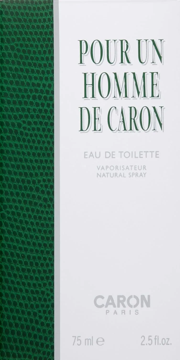 Caron Paris Pour Un Homme De Caron Eau de Toilette Spray, 2.5 Fl Oz