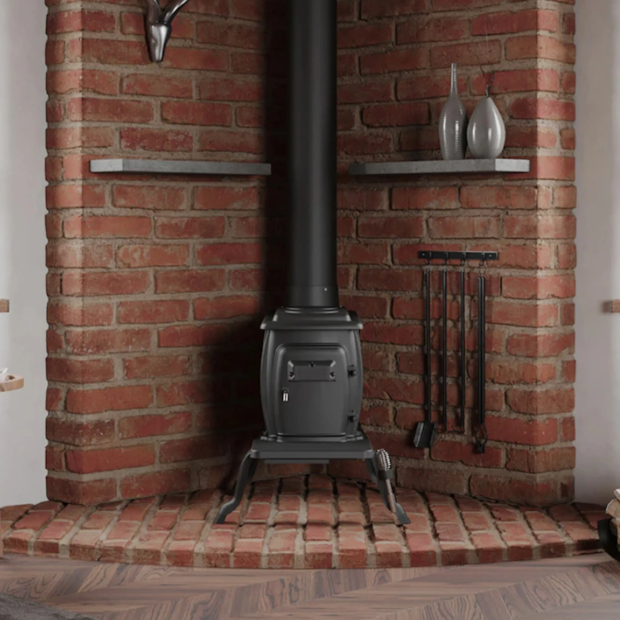 Cast Iron Wood Stove