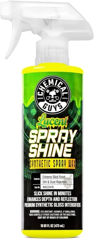 Chemical Guys Lucent Spray Shine Synthetic Spray Wax (16 Oz)