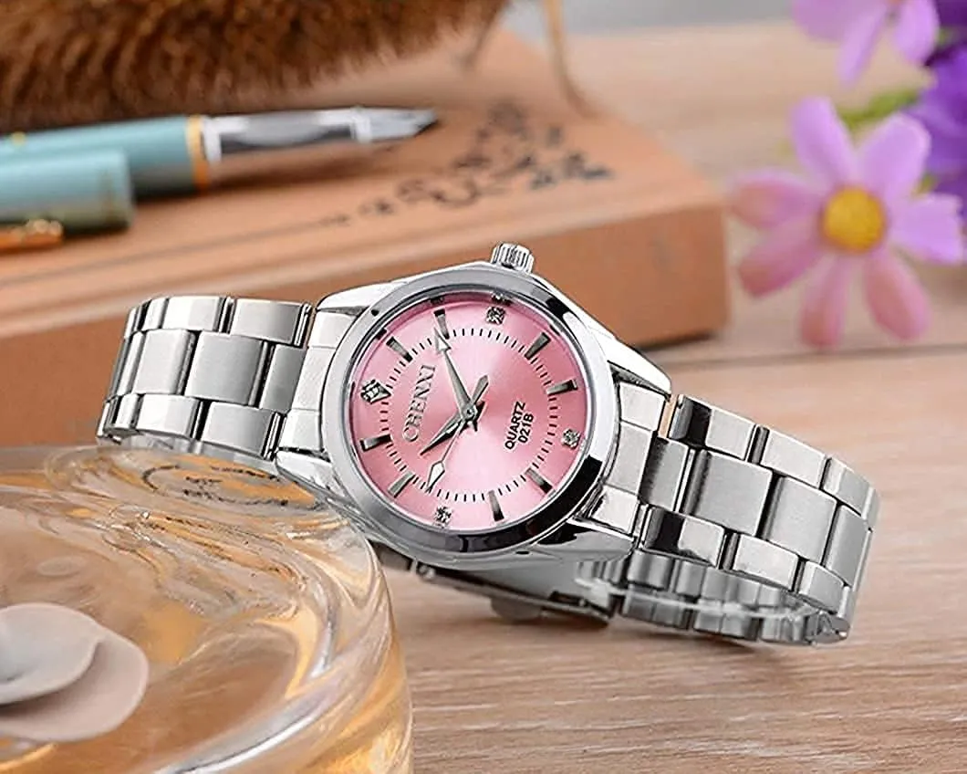 CHENXI Womens Rhinestone Fashion Quartz Watch Ladies Dress Waterproof Stainless Steel Wrist Watches