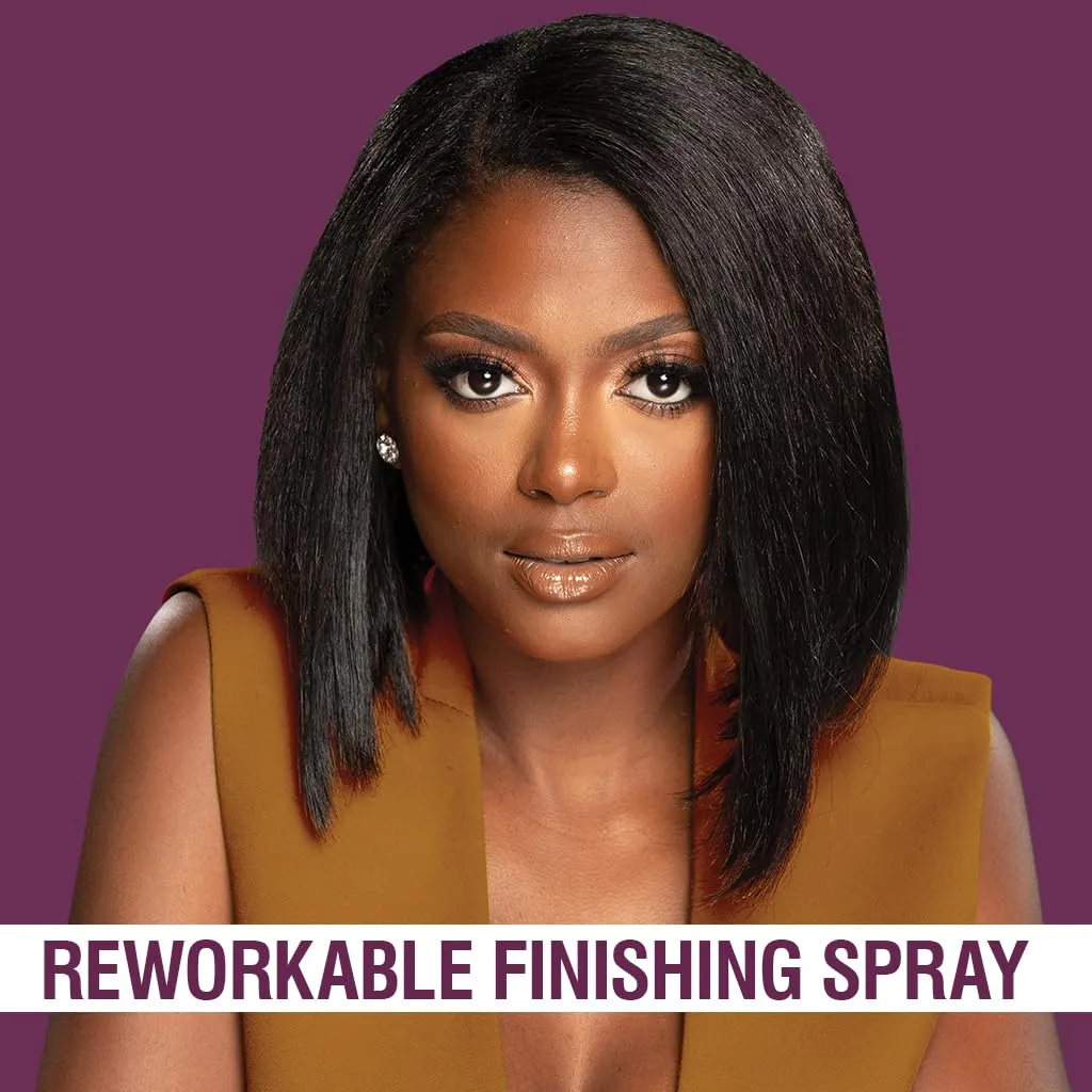 CHI Brilliance Finish Flexible Hold Spray, Finishing Spray For Helping Tame Unwanted Flyaways, Light-Hold, Sulfate, Paraben, & Cruelty-Free, 10 Oz