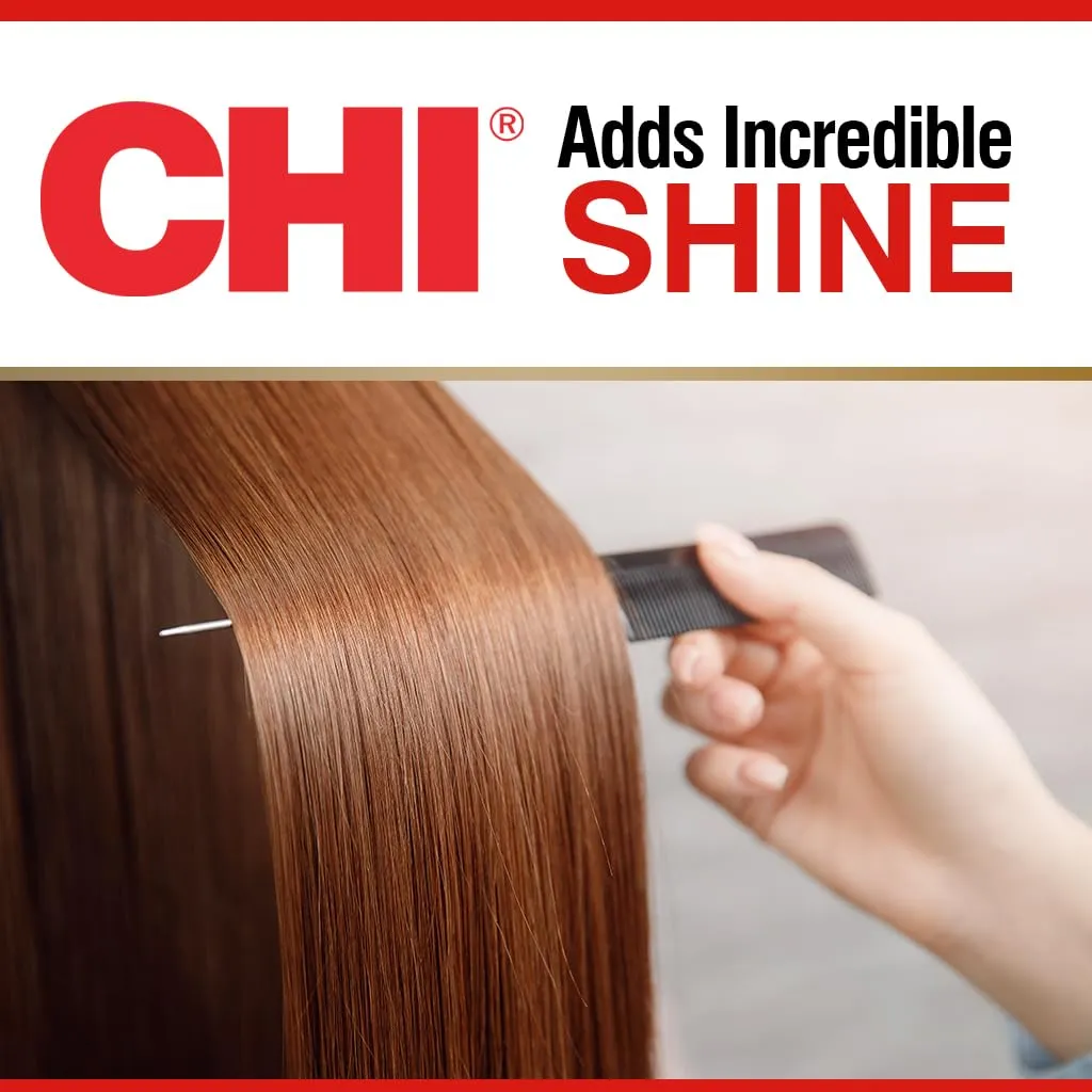 CHI Shine Infusion Thermal Polishing Spray, Adds Shine, Controls Frizz & Split Ends for All Hair Types - Unisex, Sulfate & Paraben-Free - 5.3 Oz