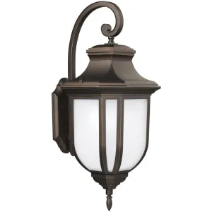 Childress Antique Bronze LED Outdoor Wall Lantern
