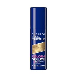 Clairol Root Touch-Up Color   Volume 2-in-1 Temporary Spray, Dark to Medium Blonde Hair Color, Pack of 1