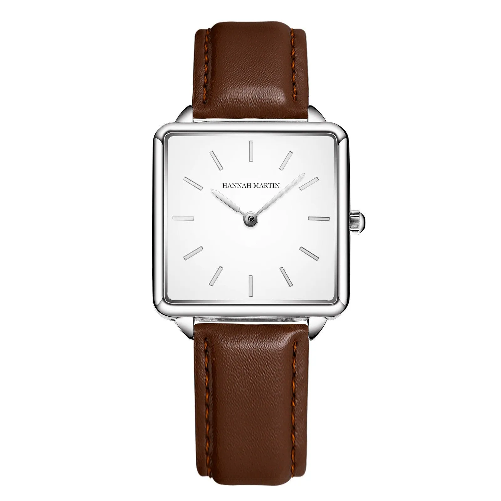 Classic Waterproof Square Business Watch Light