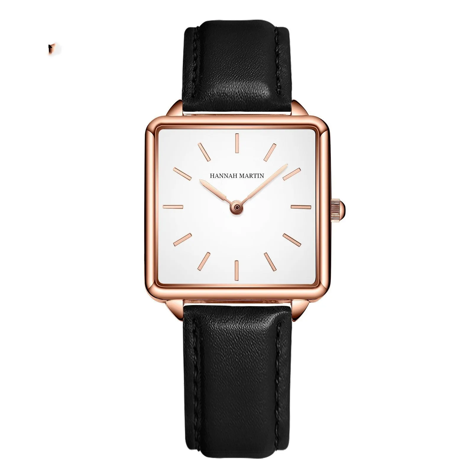 Classic Waterproof Square Business Watch Light