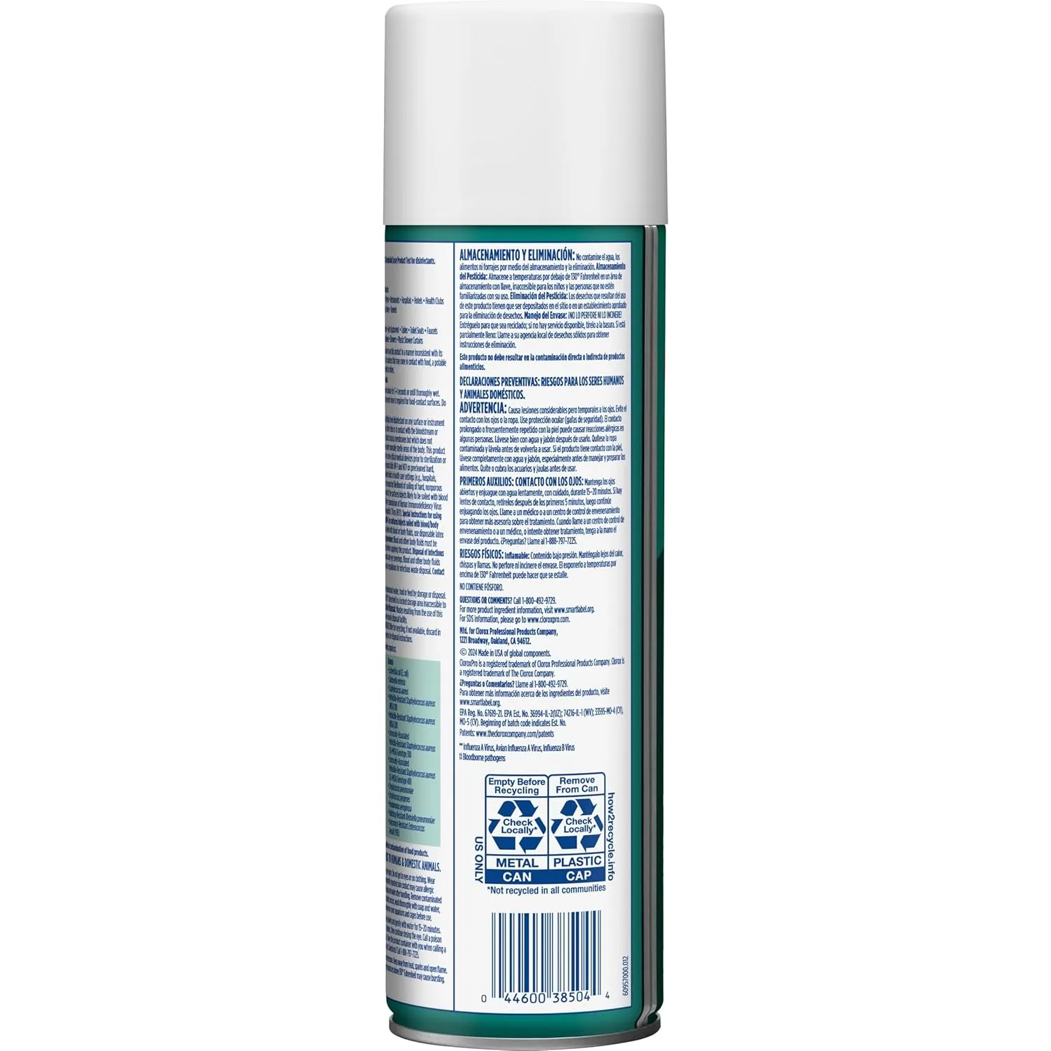 CloroxPro Disinfecting Spray, Fresh Scent, 19 Ounces, Pack of 12 (Packaging May Vary)