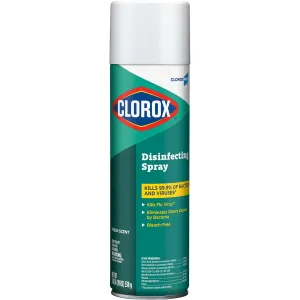 CloroxPro Disinfecting Spray, Fresh Scent, 19 Ounces (Packaging May Vary)