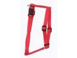 Coastal Standard Adjustable Nylon Harness Red 3/8X10-18In