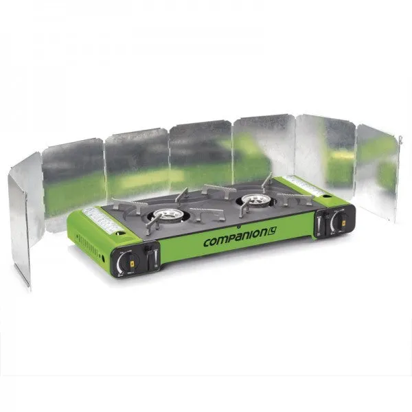 Companion Camping Stove Windshield (Double Burner)