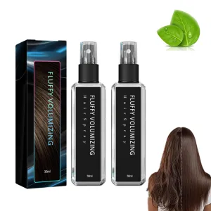 Continentau.Jy07 Hair Spray, Natural Plant Protein Hair Spray, Fluffy and Volumizing Spray, Suitable for Men and Women, Dry and Non-sticky (2pcs)