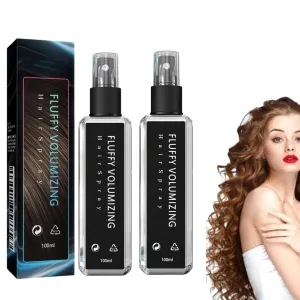 Continentau.Jy07 Hair Spray, Natural Plant Protein Hair Thickening Spray, Fluffy Volumizing Magic Volume Dry and Non Sticky Long Lasting, For All Hair Types (2pcs, 100ml)