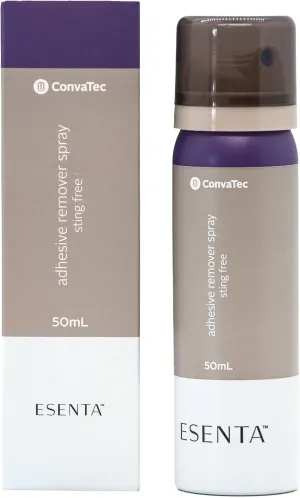 ConvaTec ESENTA Adhesive Remover Spray for Around Stomas and Wounds, Sting Free, Alcohol Free, 50 mL Bottle (Pack of 1)