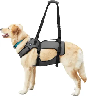 Coodeo Dog Lift Harness, Support & Recovery Sling, Pet Rehabilitation Lifts Vest Adjustable Breathable Straps for Old, Disabled, Joint Injuries, Arthritis, Paralysis Dogs Walk (M)