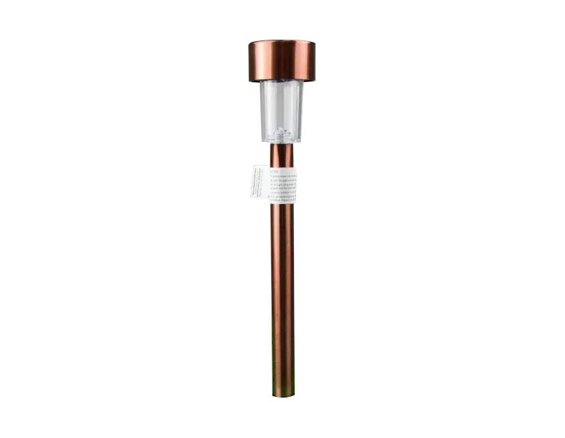 Copper Effect Solar Stake Light