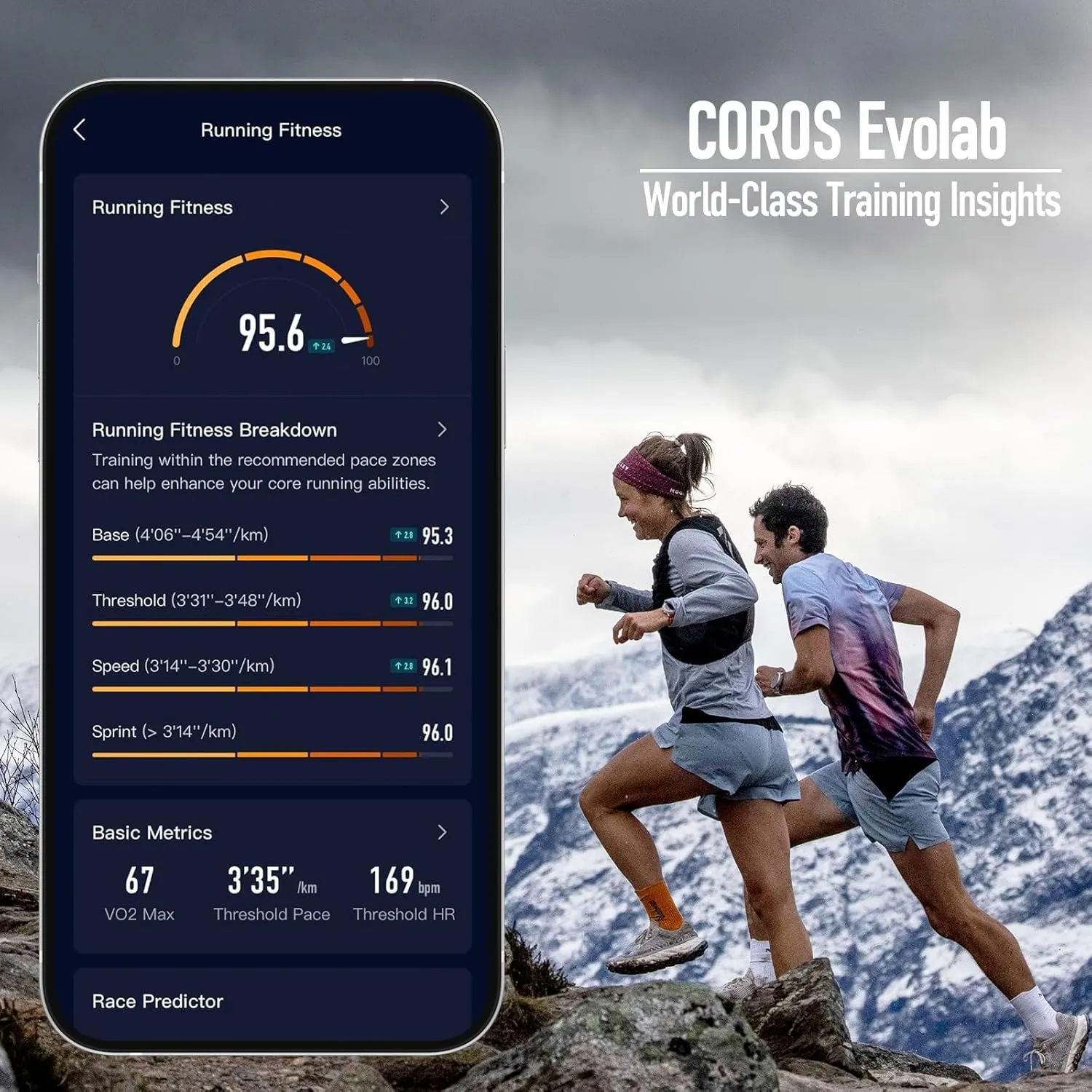 COROS APEX 2 Outdoor GPS Watch, 1.2" Sapphire Titanium, 14 Days Battery Life, On-Wrist Navigation, Offline Maps, Heart Rate Monitor, Track Sleep, Running, Biking, Skiing, Climbing-Coral