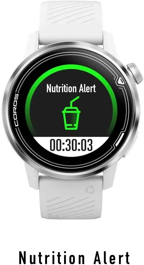 Coros APEX Premium MultiSport GPS Watch (White, 46mm) w/ HRM, 35h Full GPS Battery, Sapphire Glass, Barometer  2200 mAh Power Bank Bundle