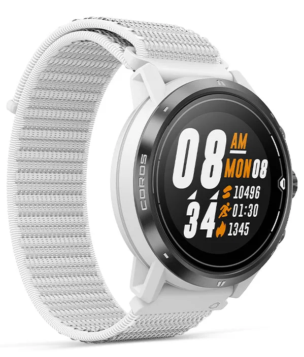 COROS APEX Pro Premium Multisport GPS White Watch with Accelerometer, Gyroscope and Compass