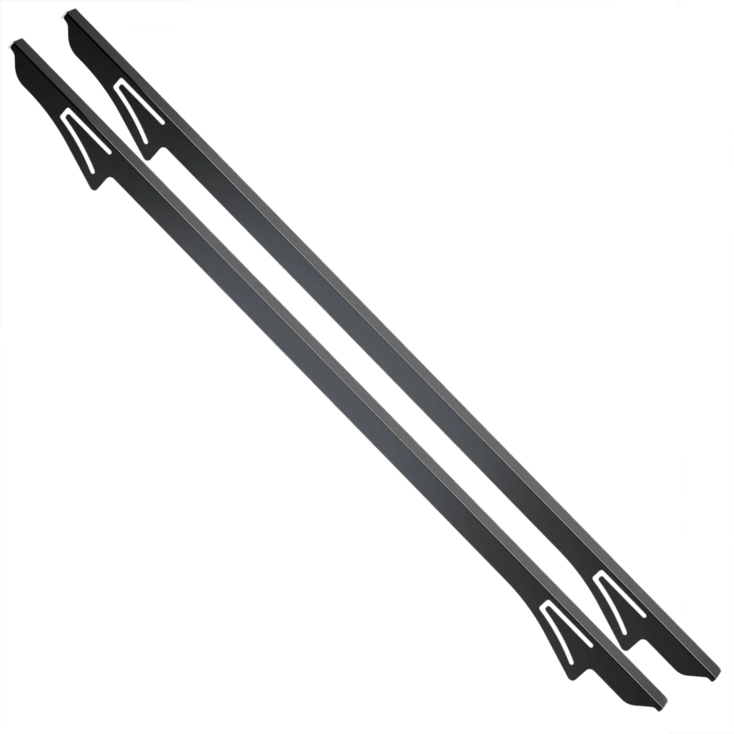 Countertop Oven Gap Filler For Kitchen Between Stove Edge and Counter Made With Stainless Steel (Black 25 inch)