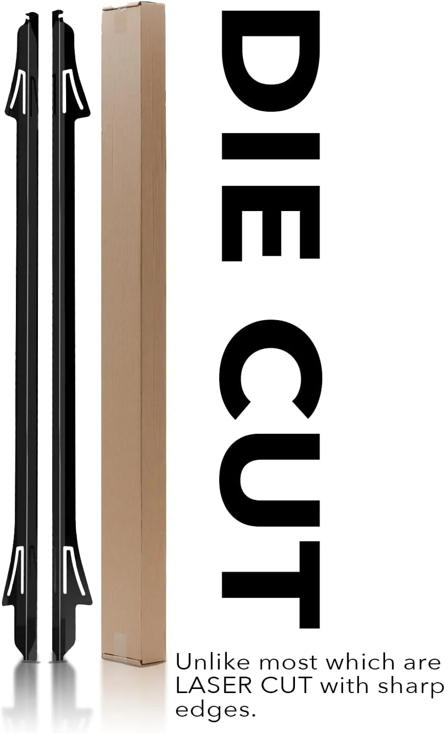 Countertop Oven Gap Filler For Kitchen Between Stove Edge and Counter Made With Stainless Steel (Black 25 inch)
