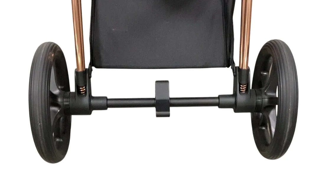 Cybex Priam4 Stroller, 2023, Deep Black, Rose Gold