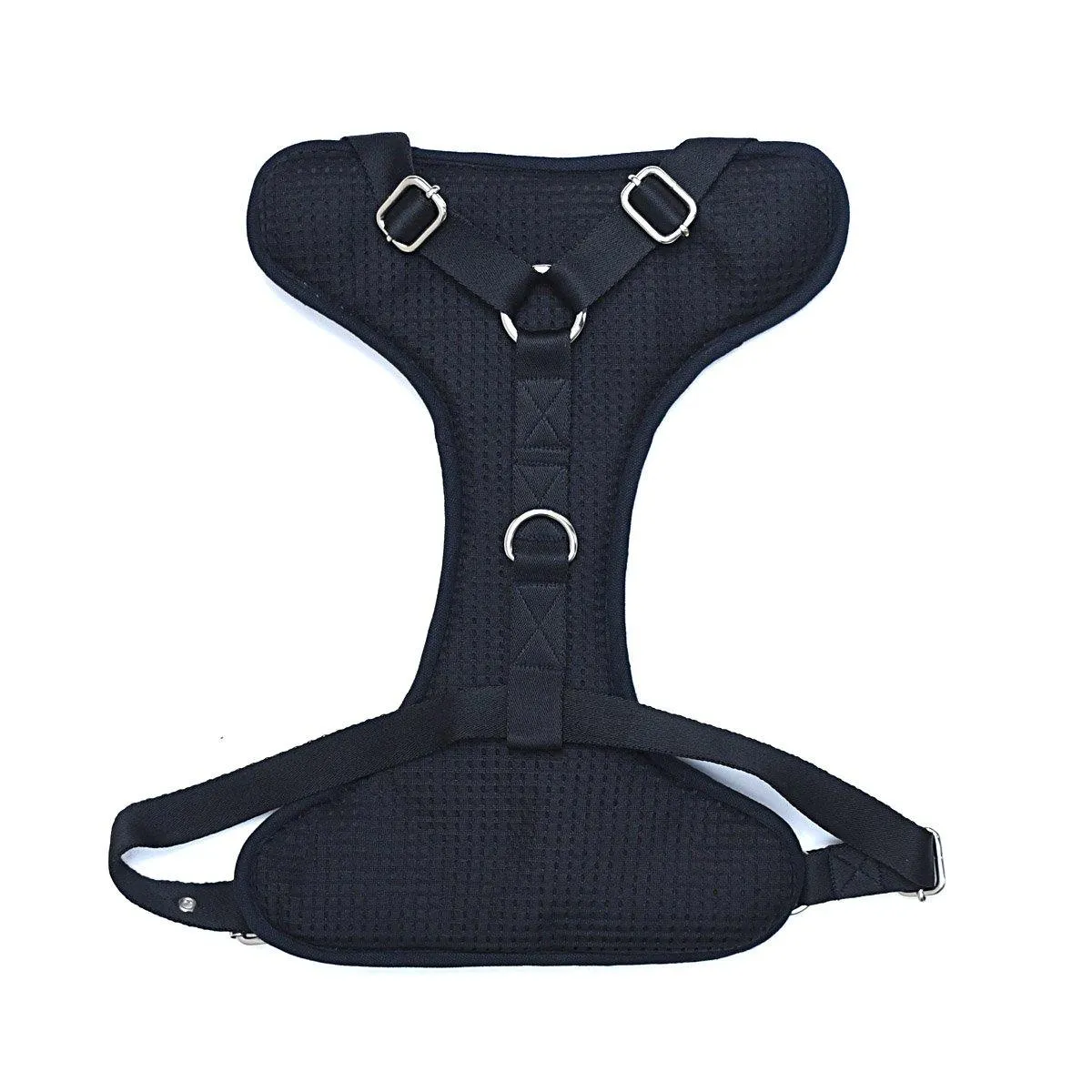 Dark Blue Denim Vest Harness