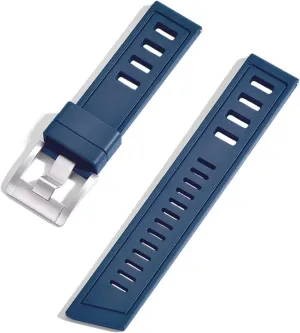 DASEB Fluororubber FKM 20mm 22mm Watch Strap Waterproof Quick Release Watchbands For Each Brand Diving Watches