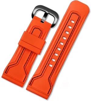 DASEB WatchBands For Seven Friday Rubber Watch Strap Egler Waterproof Watch Band Sevenfriday P Series Yp3c/02