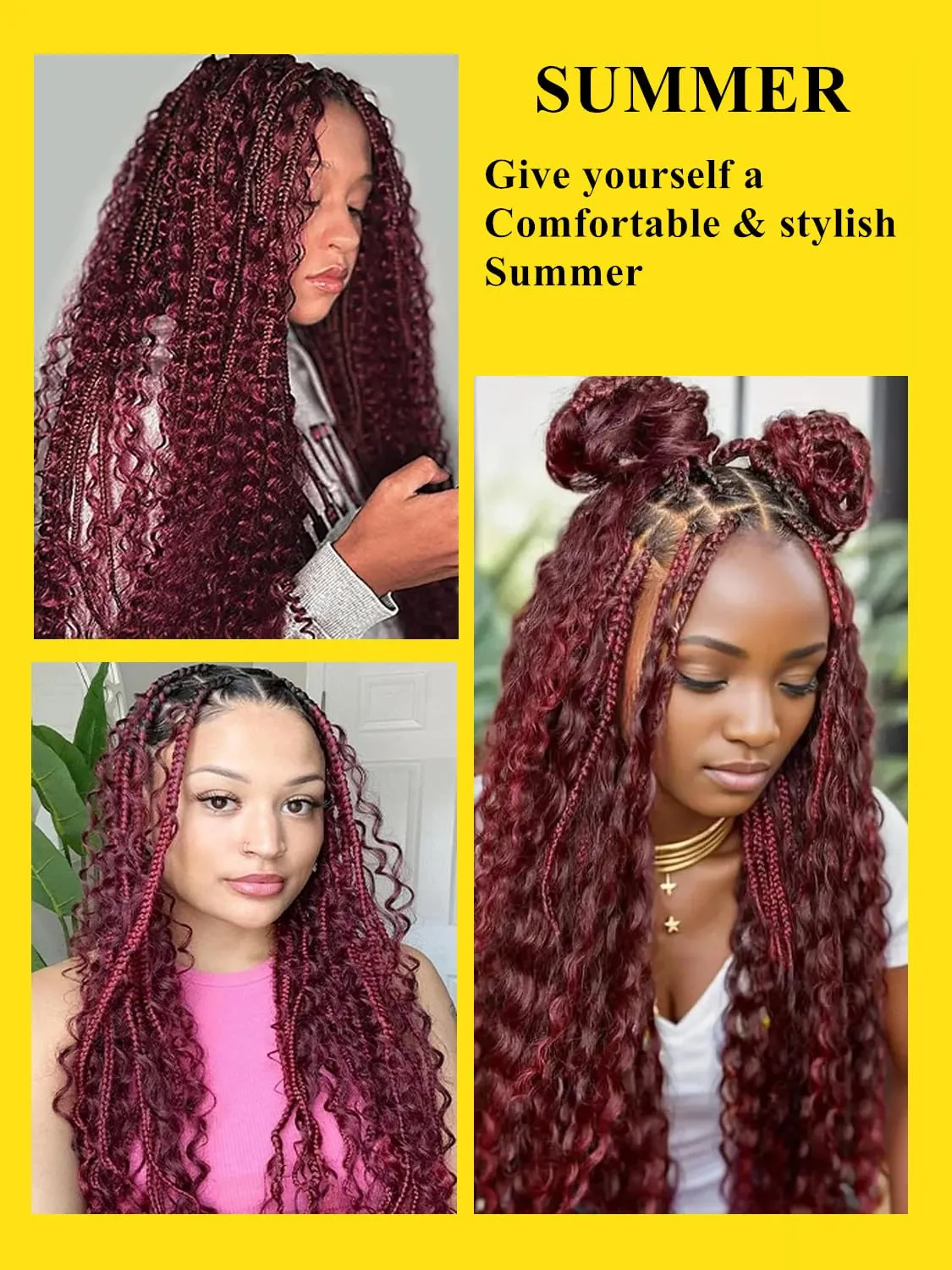 Deep Wave Bulk Human Hair For Braiding 99J Human Braiding Hair No Weft Deep Curly Braiding Hair Extensions 100% Human Hair Bulk for Micro Braids Hair (99j braiding hair, 99j-100g-16inch)