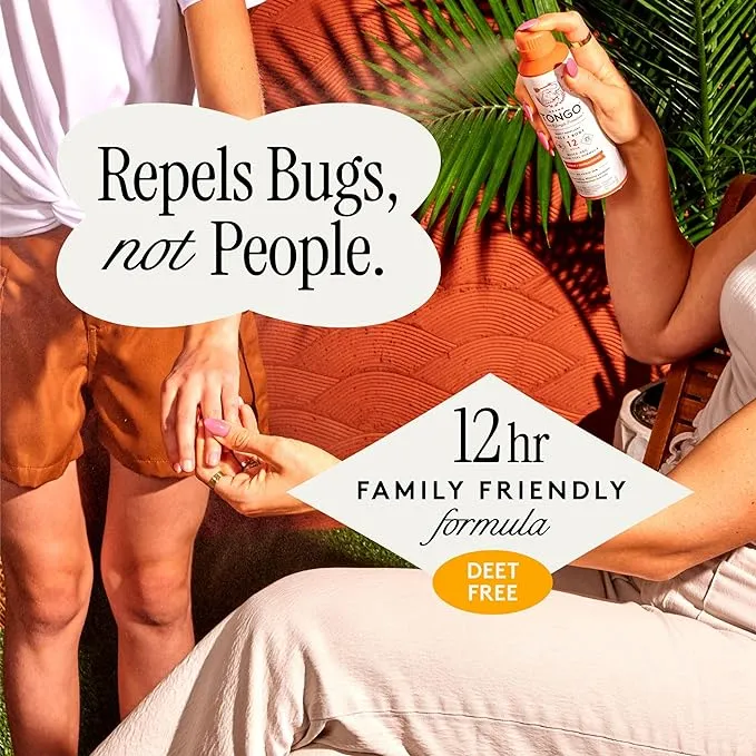 DEET-Free Insect Repellent with Picaridin, The 12 Hour Protection, DEET Alternative - Citrus   Sandalwood