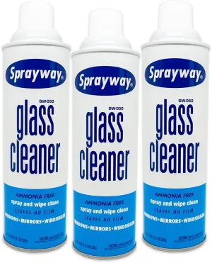 Detail King Sprayway Streak Free Glass Cleaner Spray (3 Pack)
