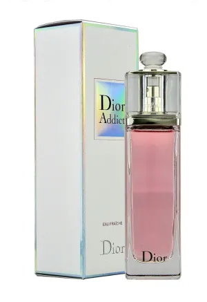 Dior Addict By Christian Dior For Women. Eau Fraiche Eau De Toilette Spray 3.4 Ounces