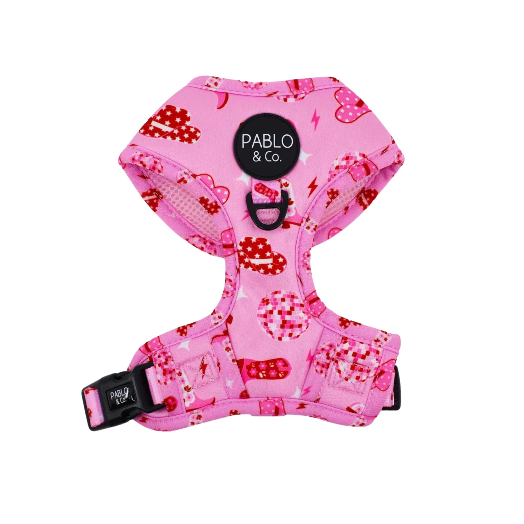 Disco Cowgirl Adjustable Dog Harness