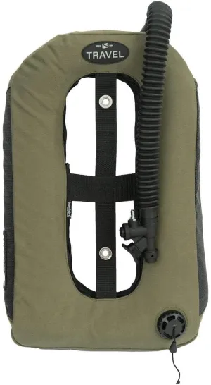 Dive Rite Travel Wing 16" Inflator with Elbow OD Green