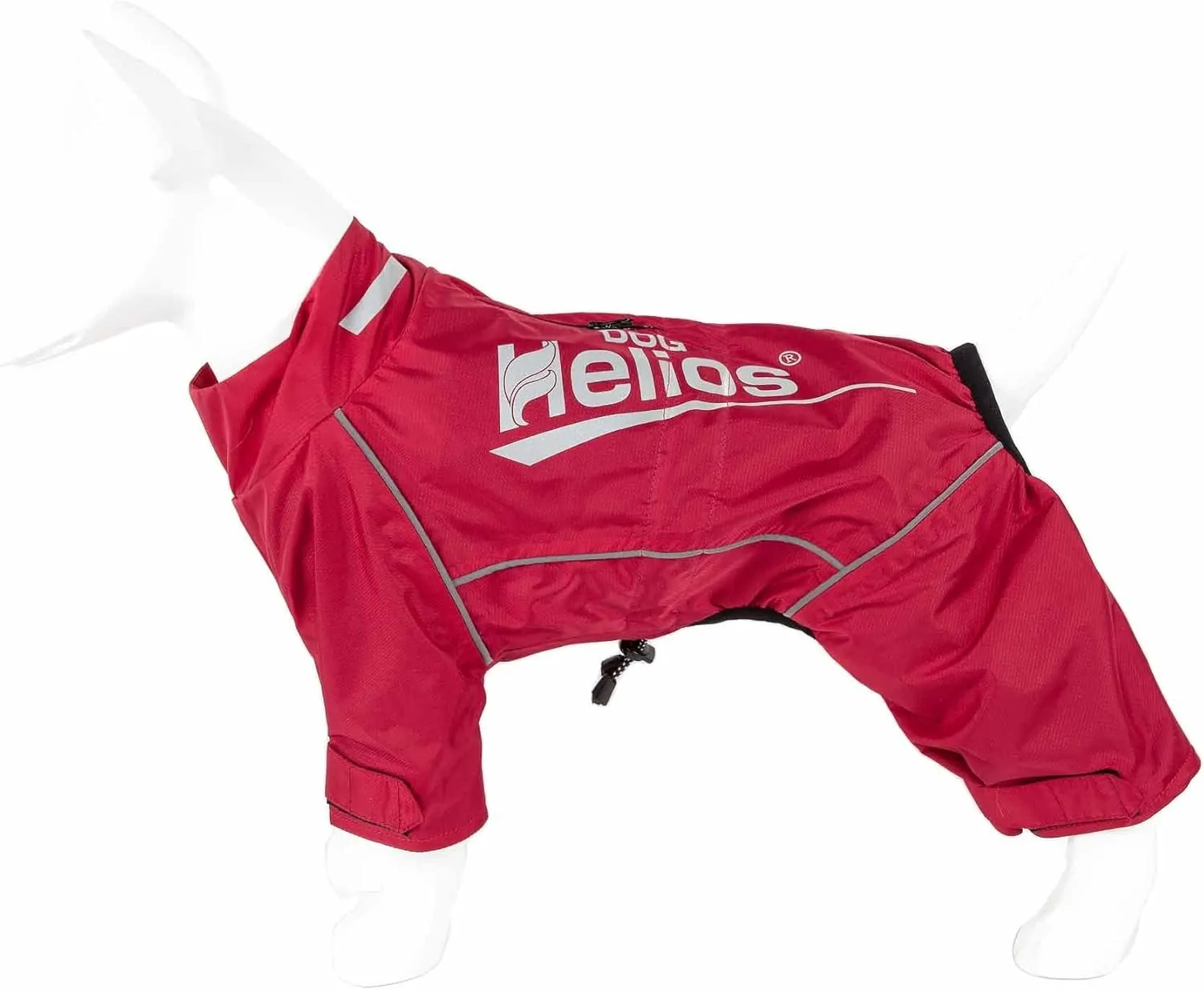 Dog Helios ® 'Hurricanine' Waterproof and Reflective Full Body Dog Coat - Pet Jacket Features Heat Retention and Blackshark Technology - This Dog Jacket Features Adjustable Sleeves and Waist